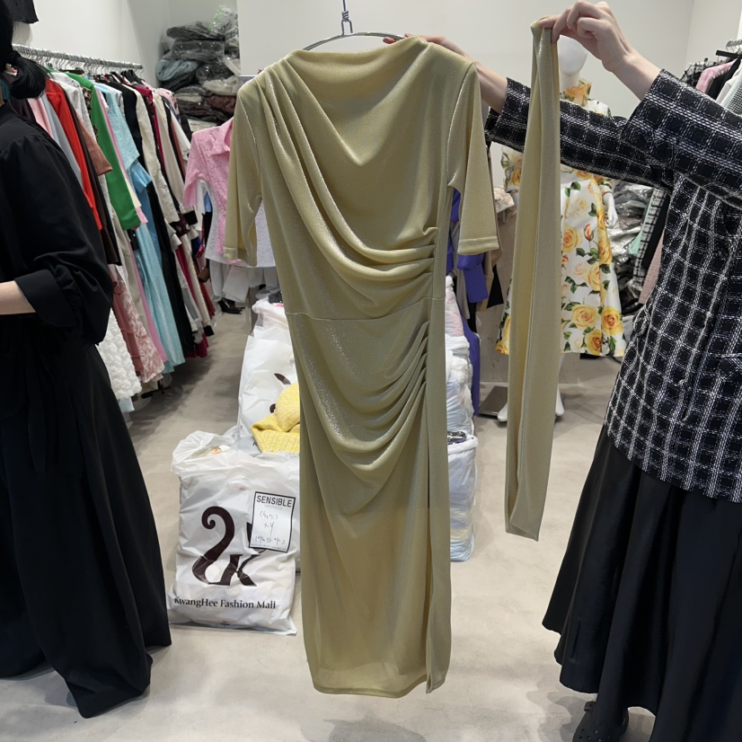 SENSIBLE-S韓國直郵女士新款熱賣人氣職業26春夏連衣裙含腰帶SENSIBLE連衣裙圖色2