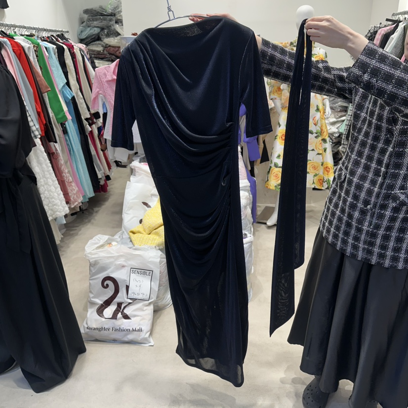 SENSIBLE-S韓國直郵女士新款熱賣人氣職業26春夏連衣裙含腰帶SENSIBLE連衣裙圖色3