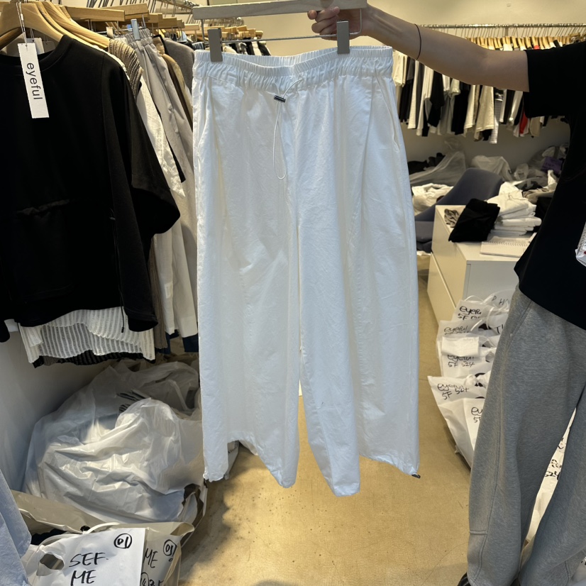 EYEFUL-Q韓國代購女裝新品休閑人氣熱賣26春夏時尚休閑褲eyeful休閑褲圖色1