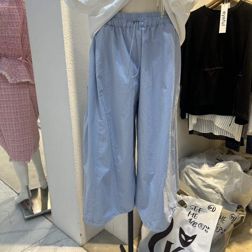 EYEFUL-Q韓國代購女裝新品休閑人氣熱賣26春夏時尚休閑褲eyeful休閑褲圖色3