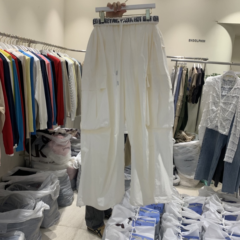 ENDOLPHIN韓國代購女裝新品熱賣休閑人氣推薦26春夏休閑褲ENDOLPHIN休閑褲圖色1