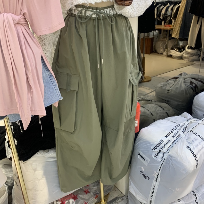 ENDOLPHIN韓國代購女裝新品熱賣休閑人氣推薦26春夏休閑褲ENDOLPHIN休閑褲圖色2