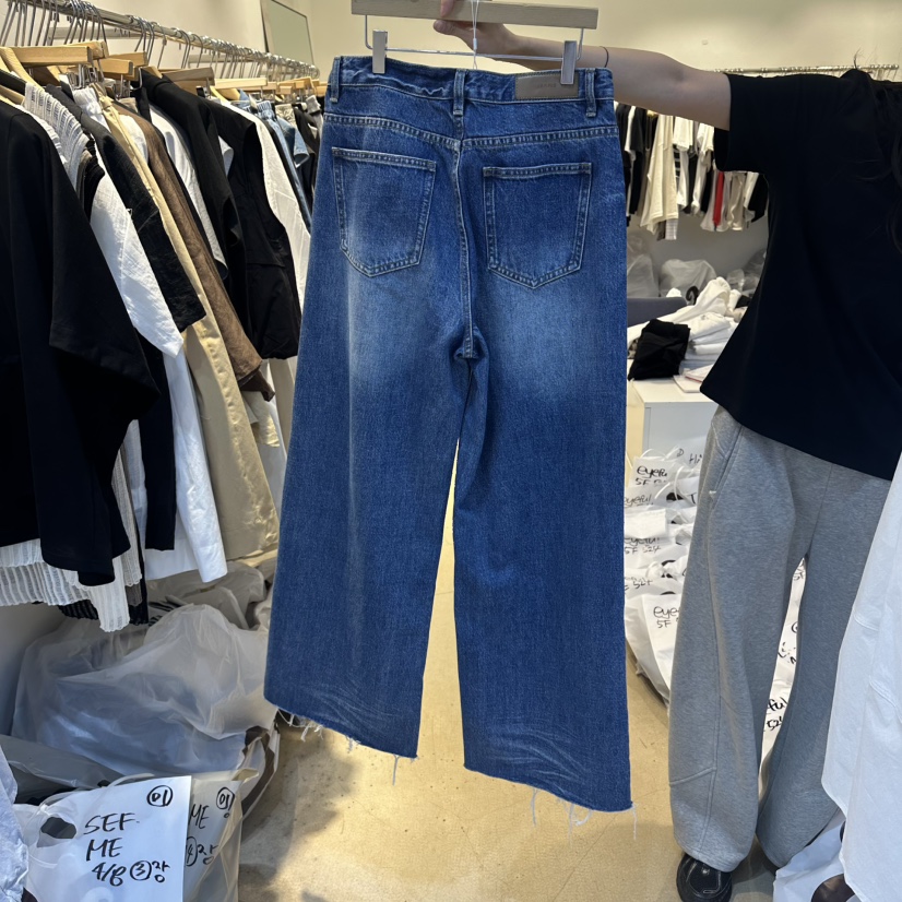 EYEFUL-Q韓國直郵實拍女裝新品26春夏時尚休閑熱賣牛仔褲eyeful牛仔褲