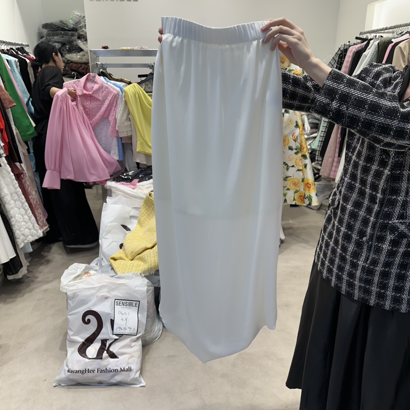 SENSIBLE-S韓國代購女士新款休閑推薦熱賣26春夏長裙雪紡燈籠SENSIBLE長裙