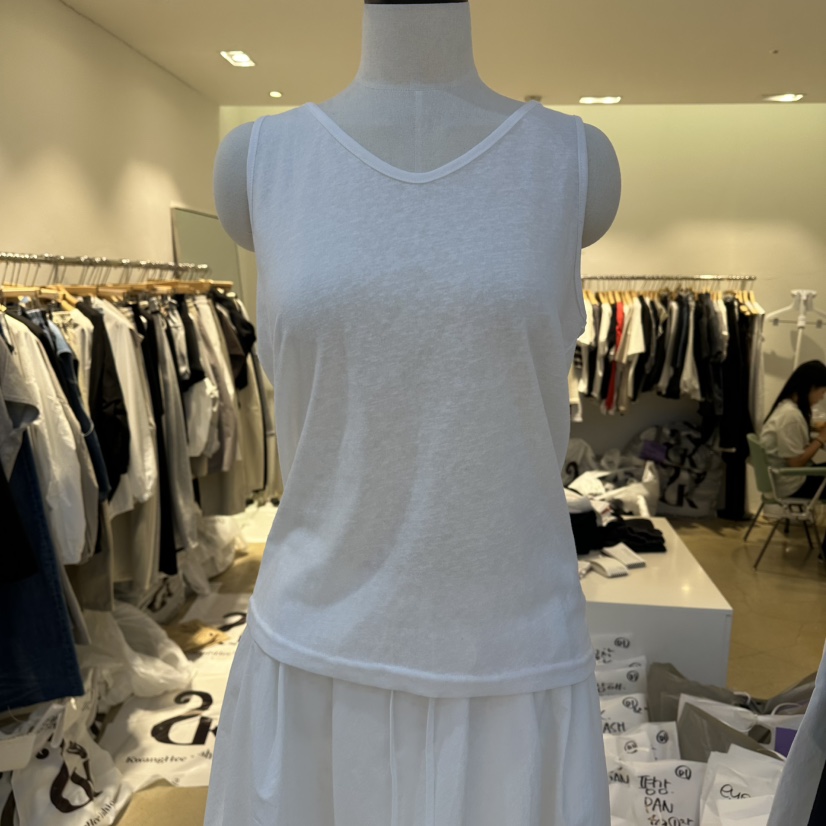 EYEFUL-Q韓國東大門直郵女裝新款時尚推薦休閑職業吊帶背心eyeful吊帶/背心圖色1