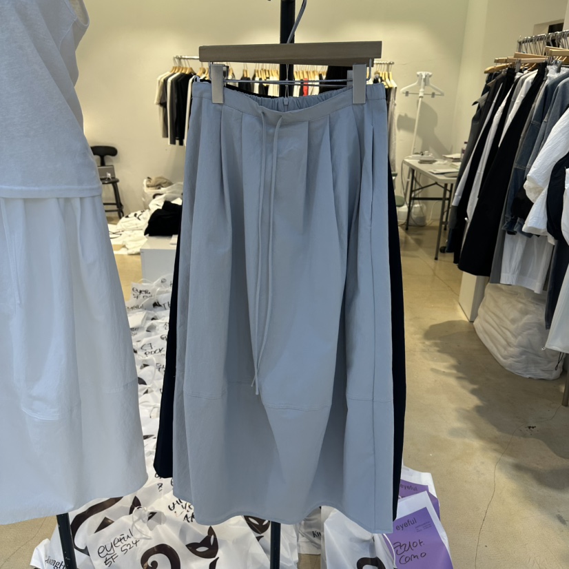 EYEFUL-Q韓國代購女裝新款職業26春夏熱賣推薦休閑時尚長裙eyeful長裙圖色2