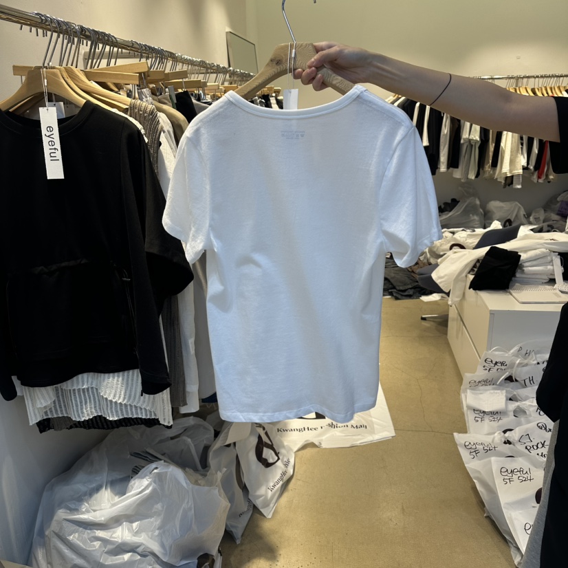 EYEFUL-Q韓國東大門直郵女裝新款時尚26春夏職業推薦T恤eyefulT恤