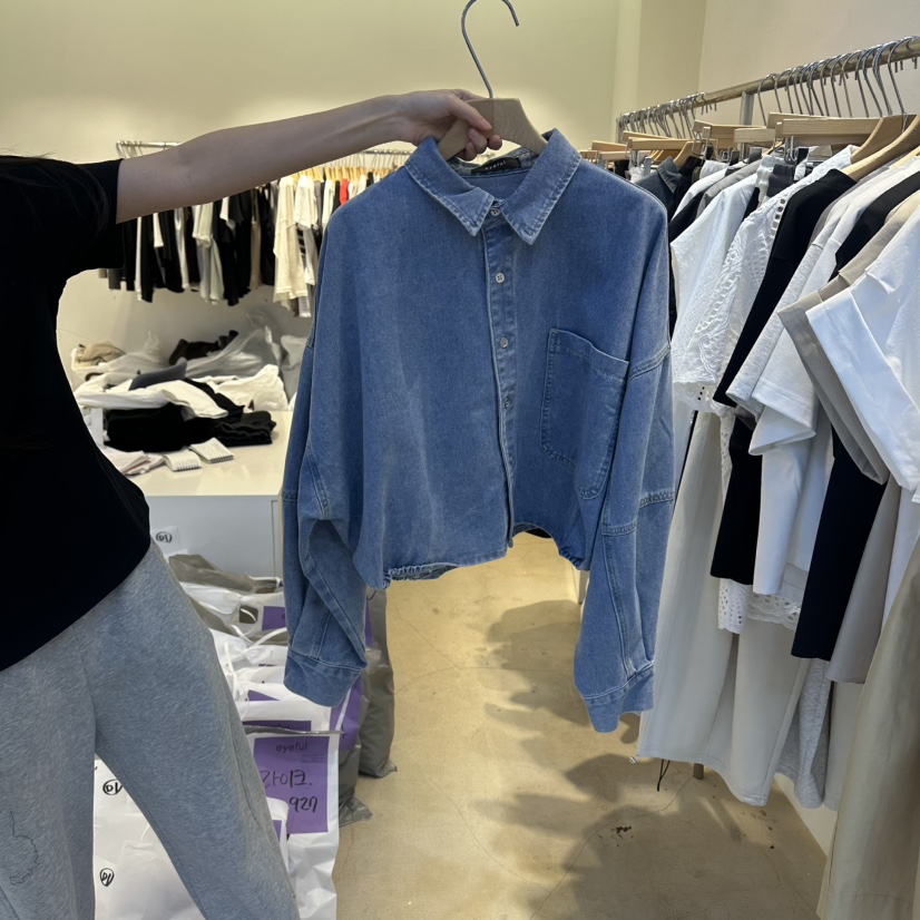 EYEFUL-Q韓國直郵實拍女士新款時尚人氣休閑熱賣26春夏夾克eyeful夾克圖色1淺色