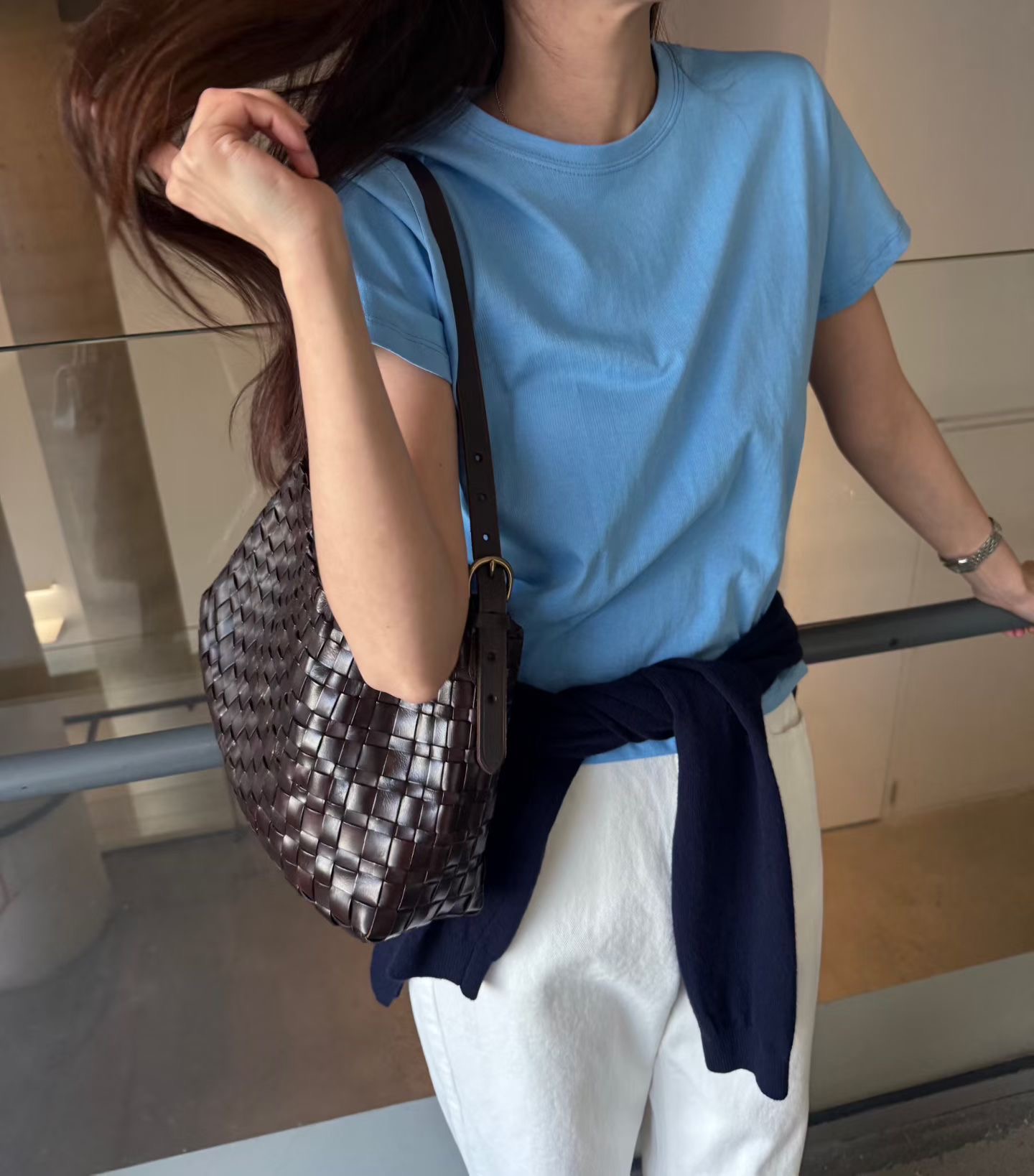 SLEEK-슬릭-OT韓國直郵女裝新品職業26春夏時尚人氣T恤SLEEKT恤