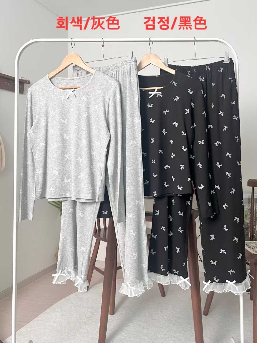 VICTORIA-P韓國代購女士新品休閑人氣職業熱賣睡衣兩件套VICTORIA睡衣