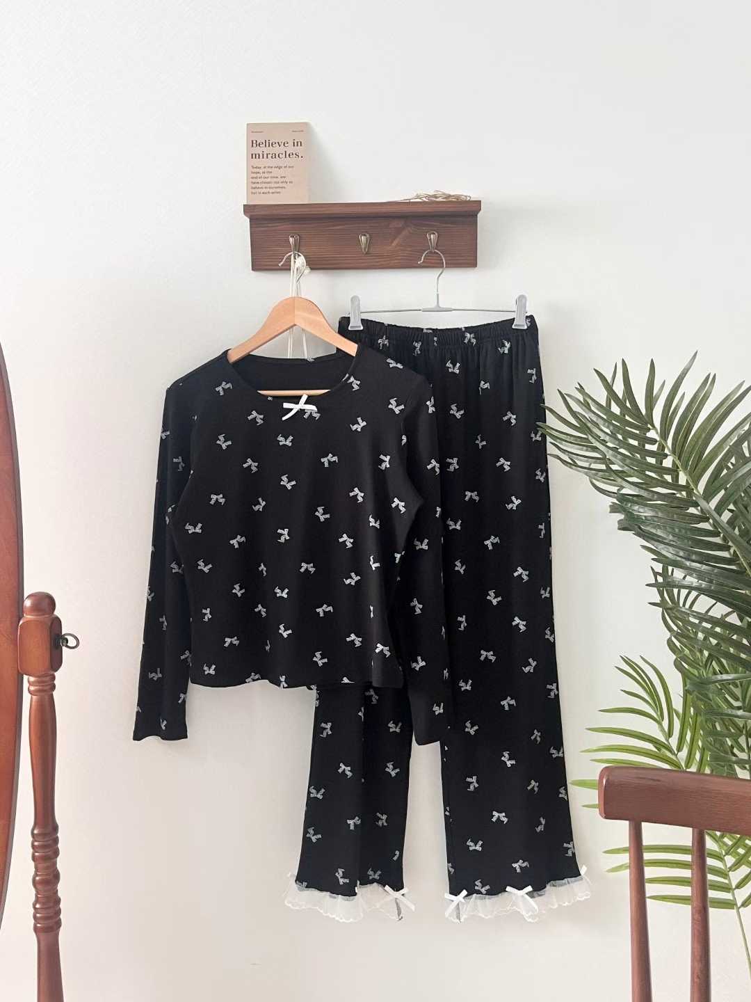 VICTORIA-P韓國代購女士新品休閑人氣職業熱賣睡衣兩件套VICTORIA睡衣圖色2