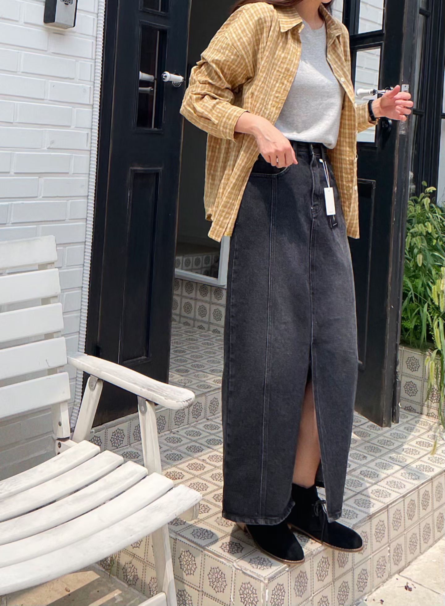 SLEEK-슬릭-OT韓國東大門代購女裝新品熱賣時尚長裙長款SLEEK長裙