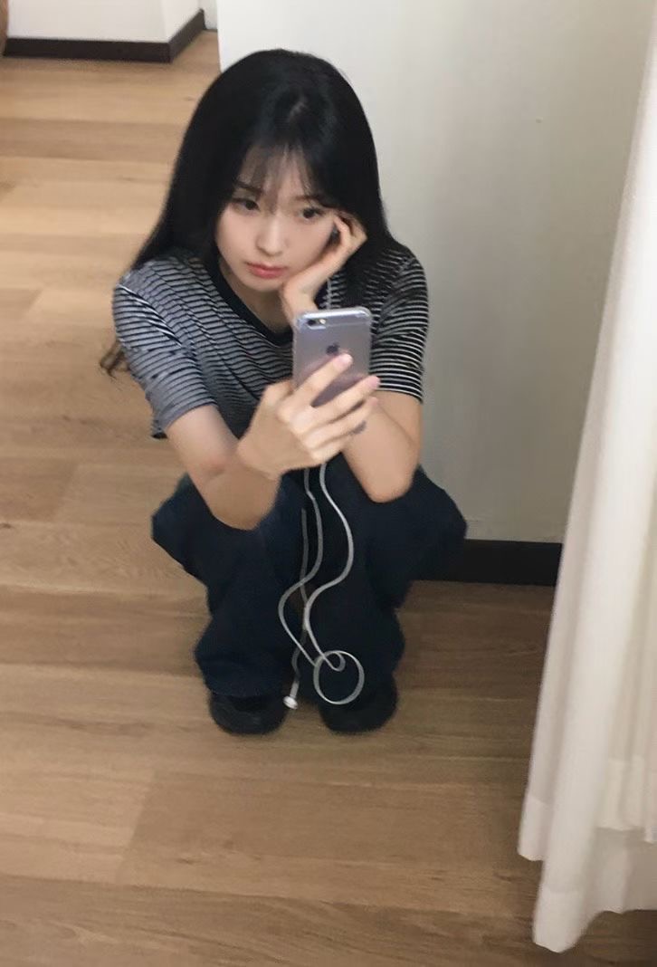 SLEEK-슬릭-OT韓國直郵女裝新款休閑26春夏人氣T恤條紋SLEEKT恤圖色2