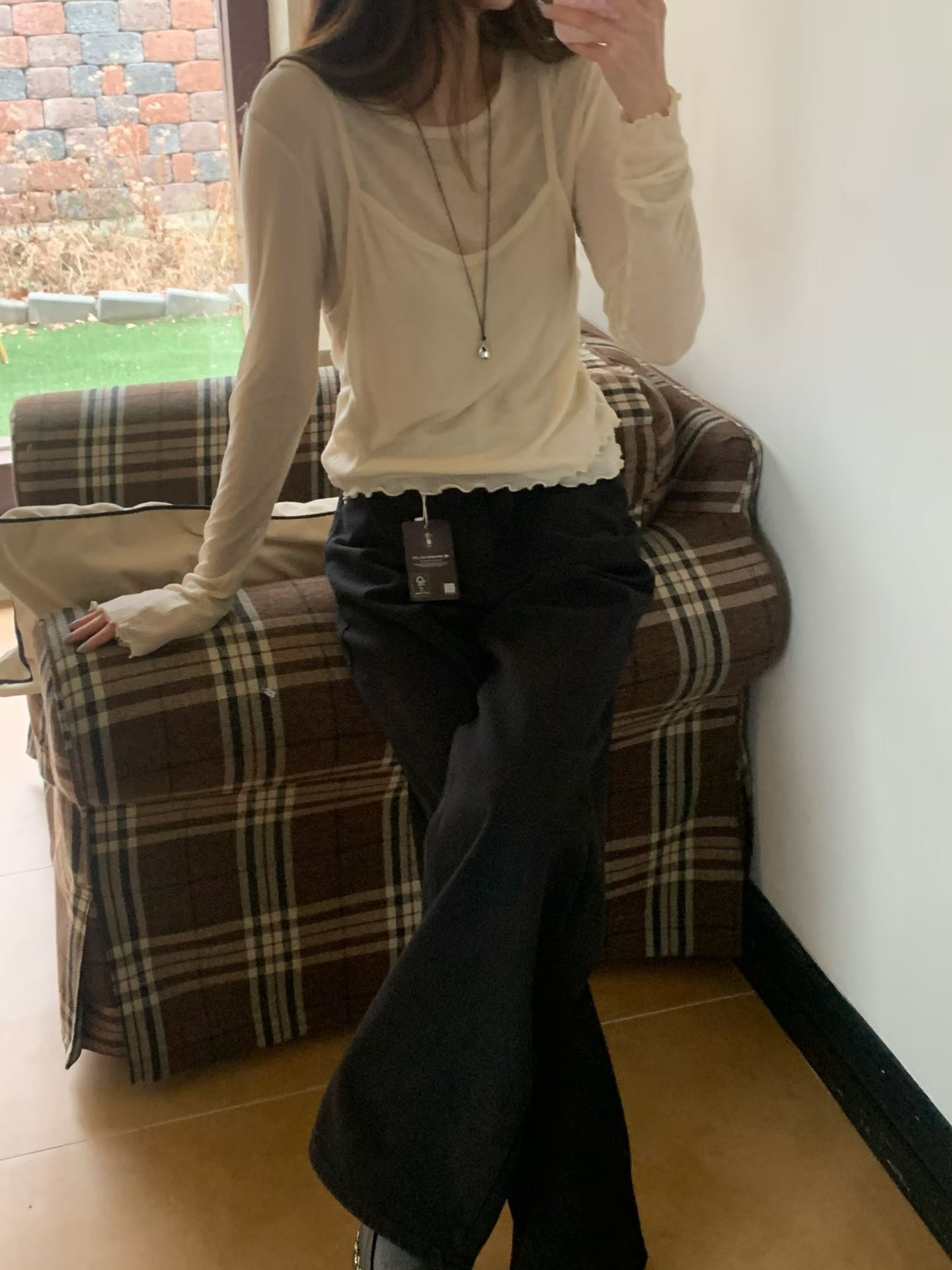 SLEEK-슬릭-OT韓國東大門代購女士新品時尚26春夏牛仔褲棉質SLEEK牛仔褲圖色2