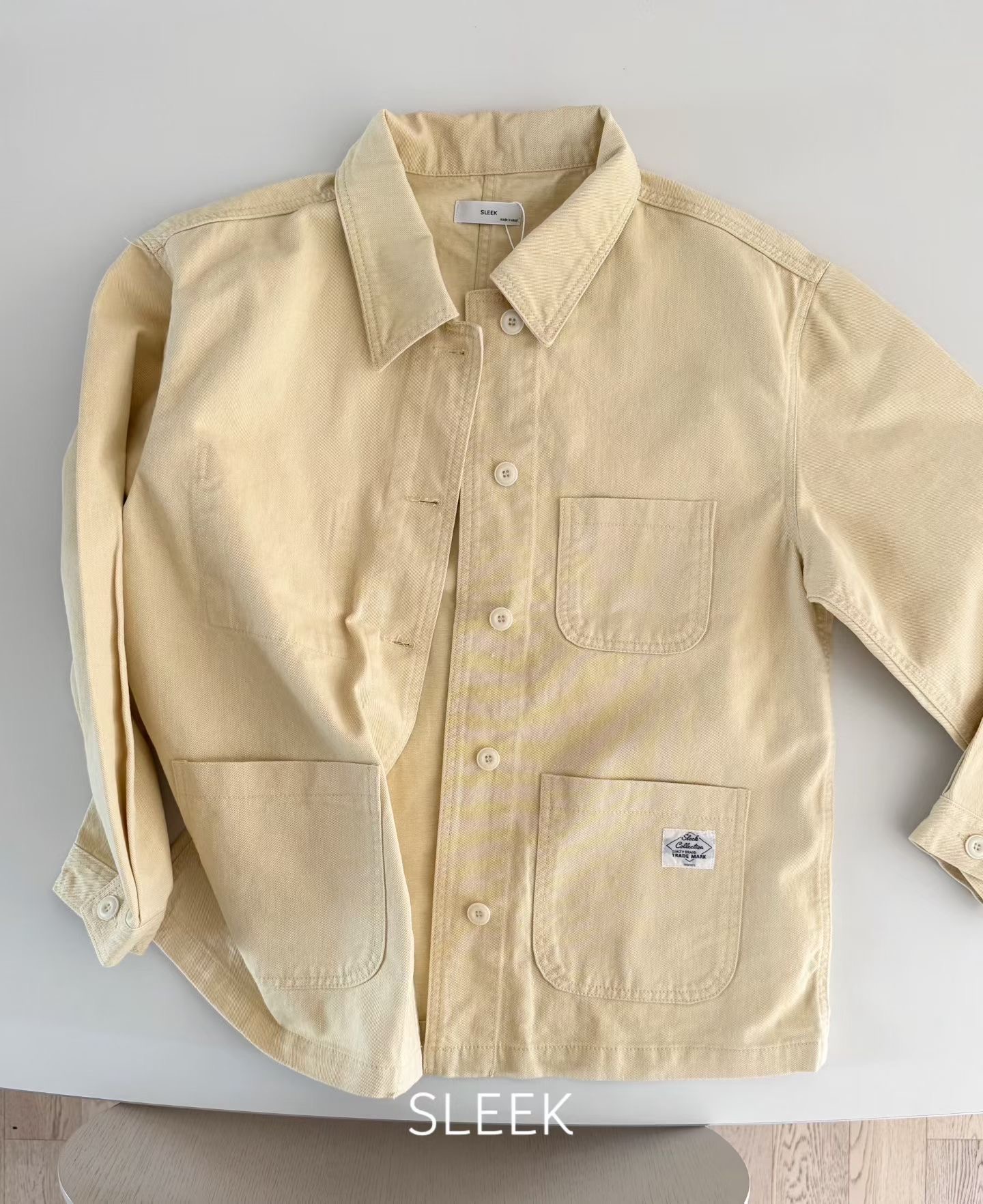 SLEEK-슬릭-OT韓國直郵實拍女裝新款26春夏職業熱賣夾克SLEEK夾克圖色1