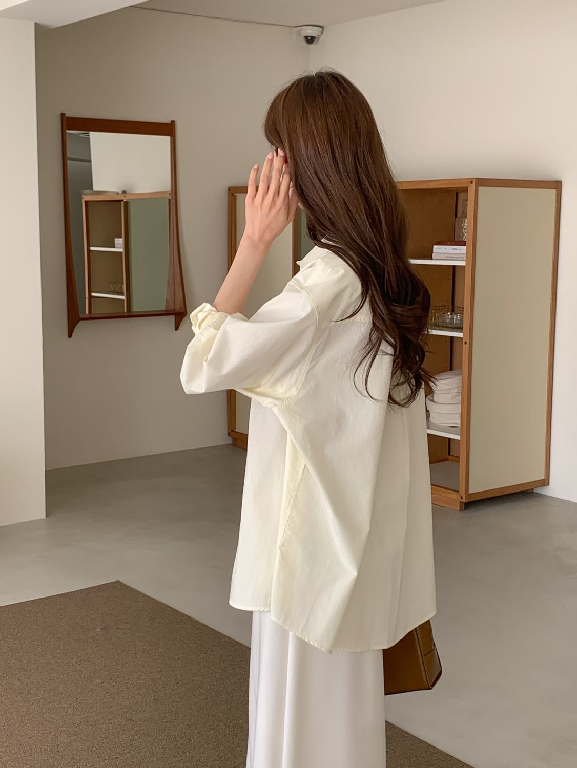 SUNDAY/FF韓國代購女裝新品休閑職業熱賣26春夏襯衫蕾絲衫SUNDAY/FF襯衫/蕾絲衫