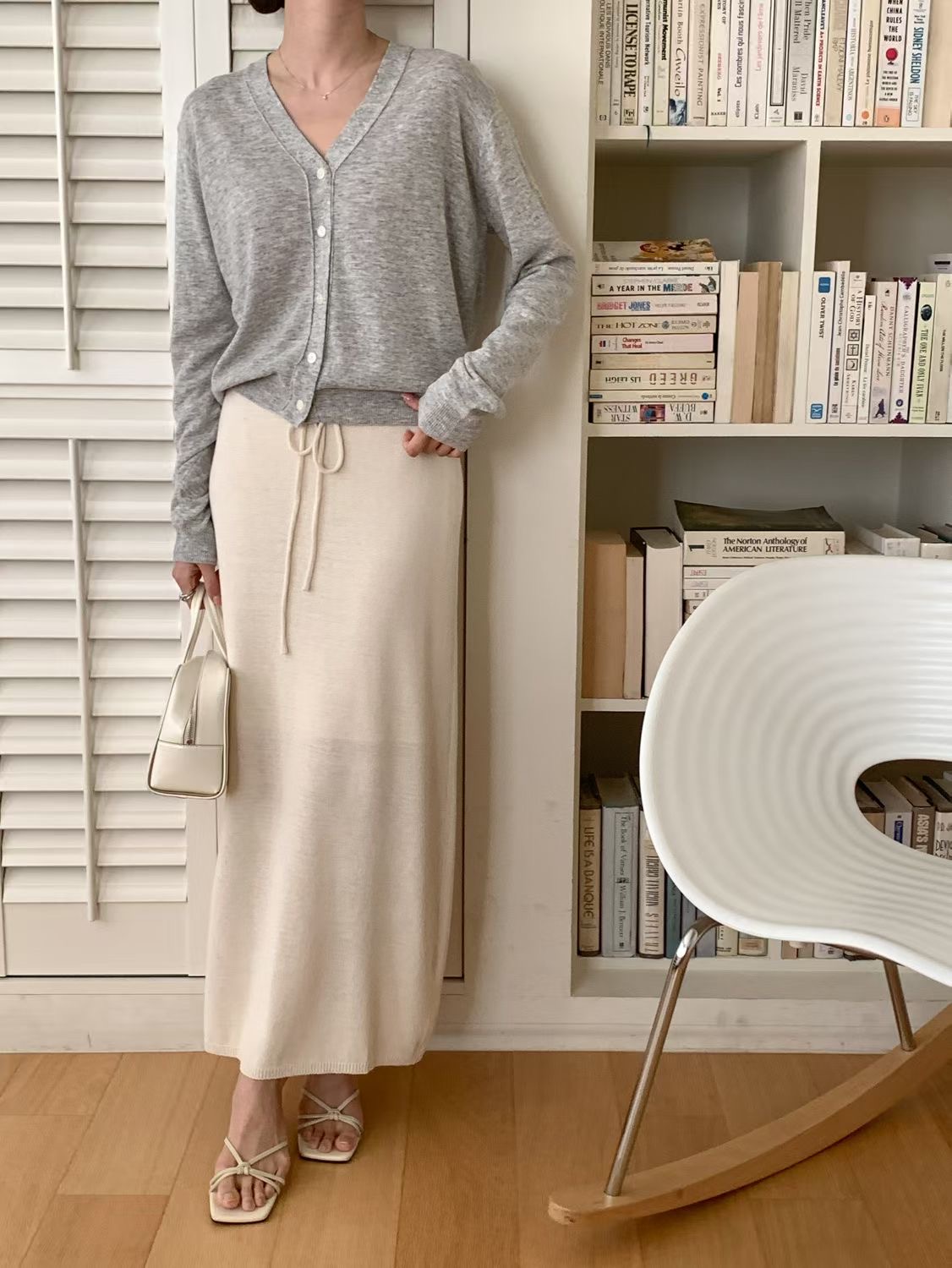 SUNDAY/FF韓國東大門代購女裝新品推薦職業人氣熱賣長裙SUNDAY/FF長裙圖色3