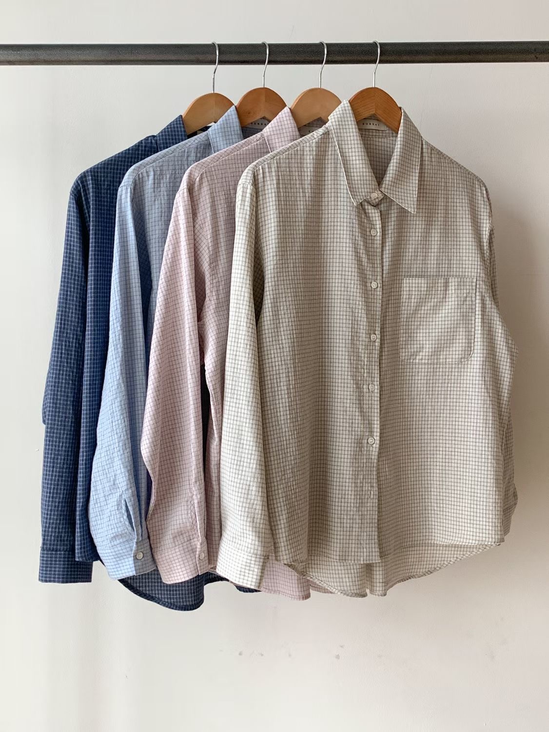 SUNDAY/FF韓國東大門直郵女士新品時尚襯衫蕾絲衫不含內搭SUNDAY/FF襯衫/蕾絲衫