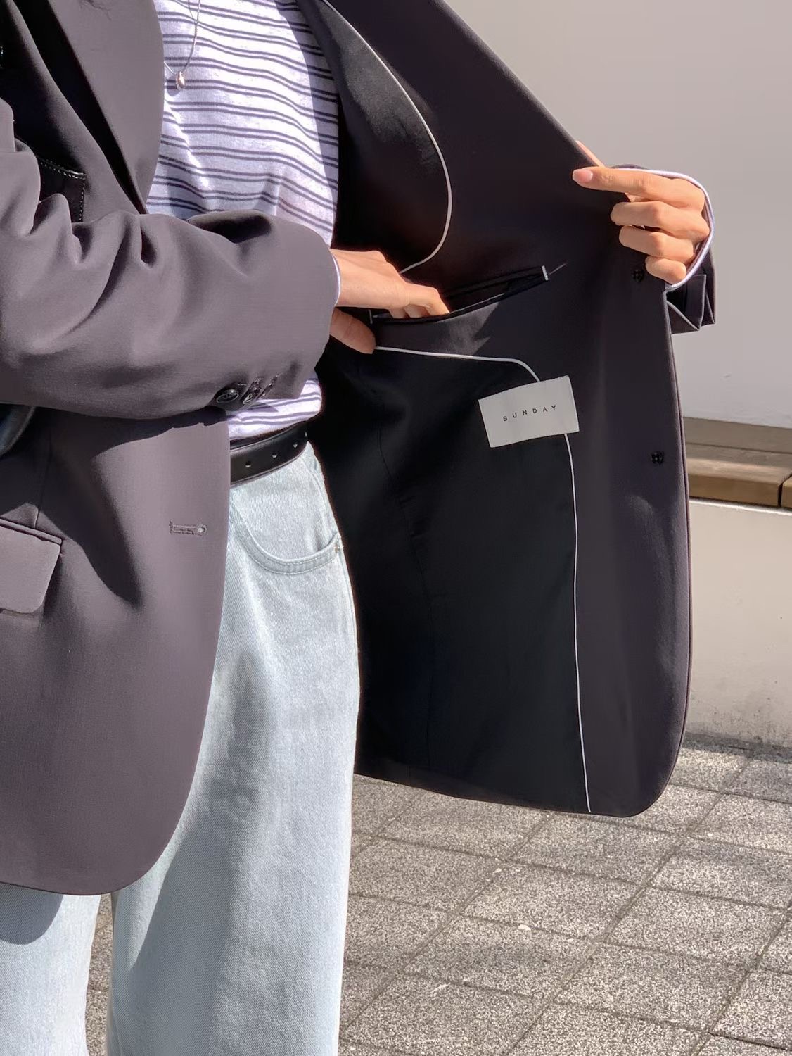 SUNDAY/FF韓國東大門代購女士新品休閑26春夏熱賣職業夾克SUNDAY/FF夾克