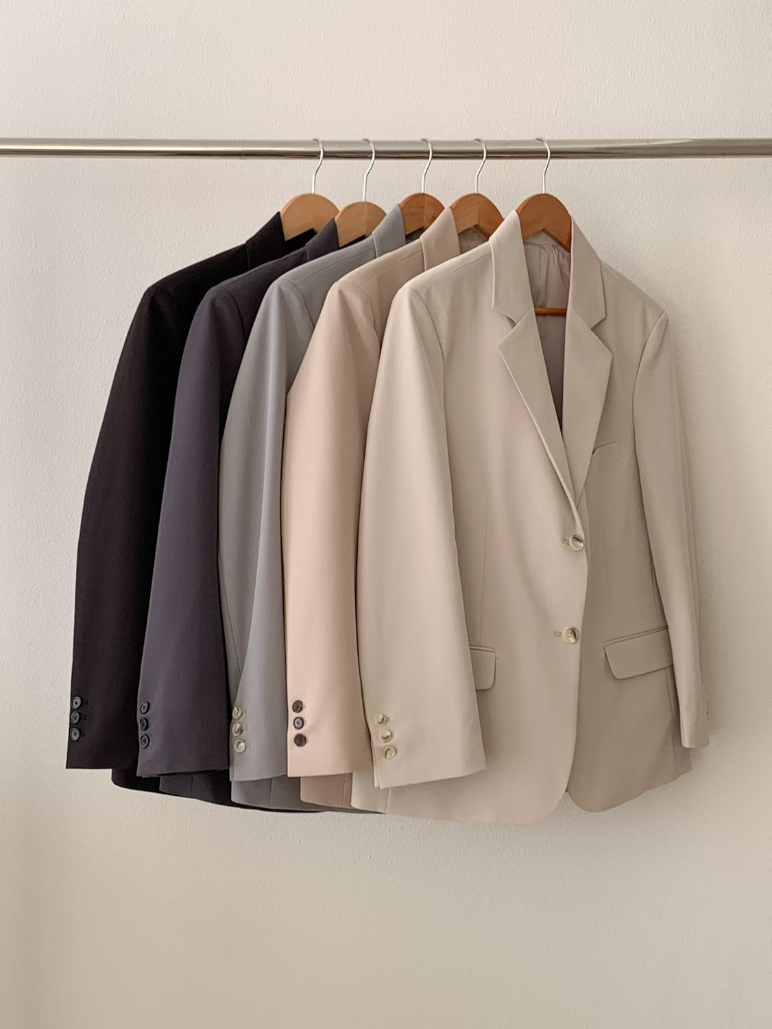 SUNDAY/FF韓國東大門代購女士新品休閑26春夏熱賣職業夾克SUNDAY/FF夾克圖色4左四色