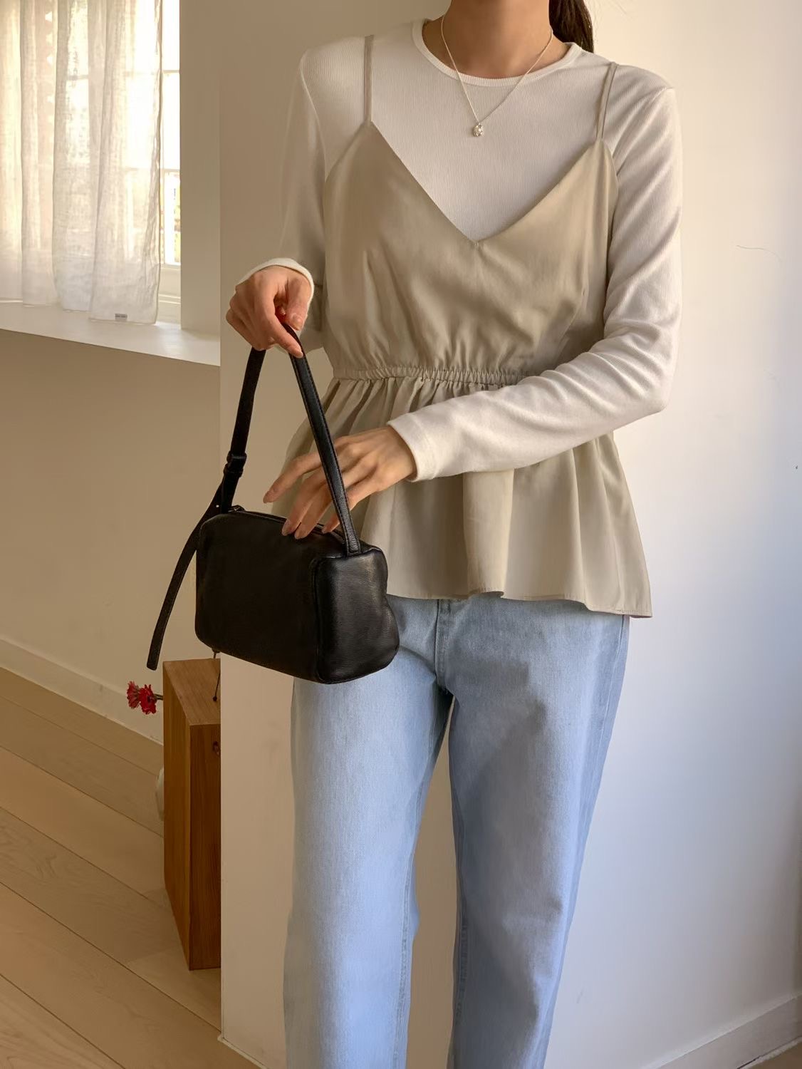 SUNDAY/FF韓國代購女裝新品時尚熱賣人氣吊帶背心不含內搭SUNDAY/FF吊帶/背心