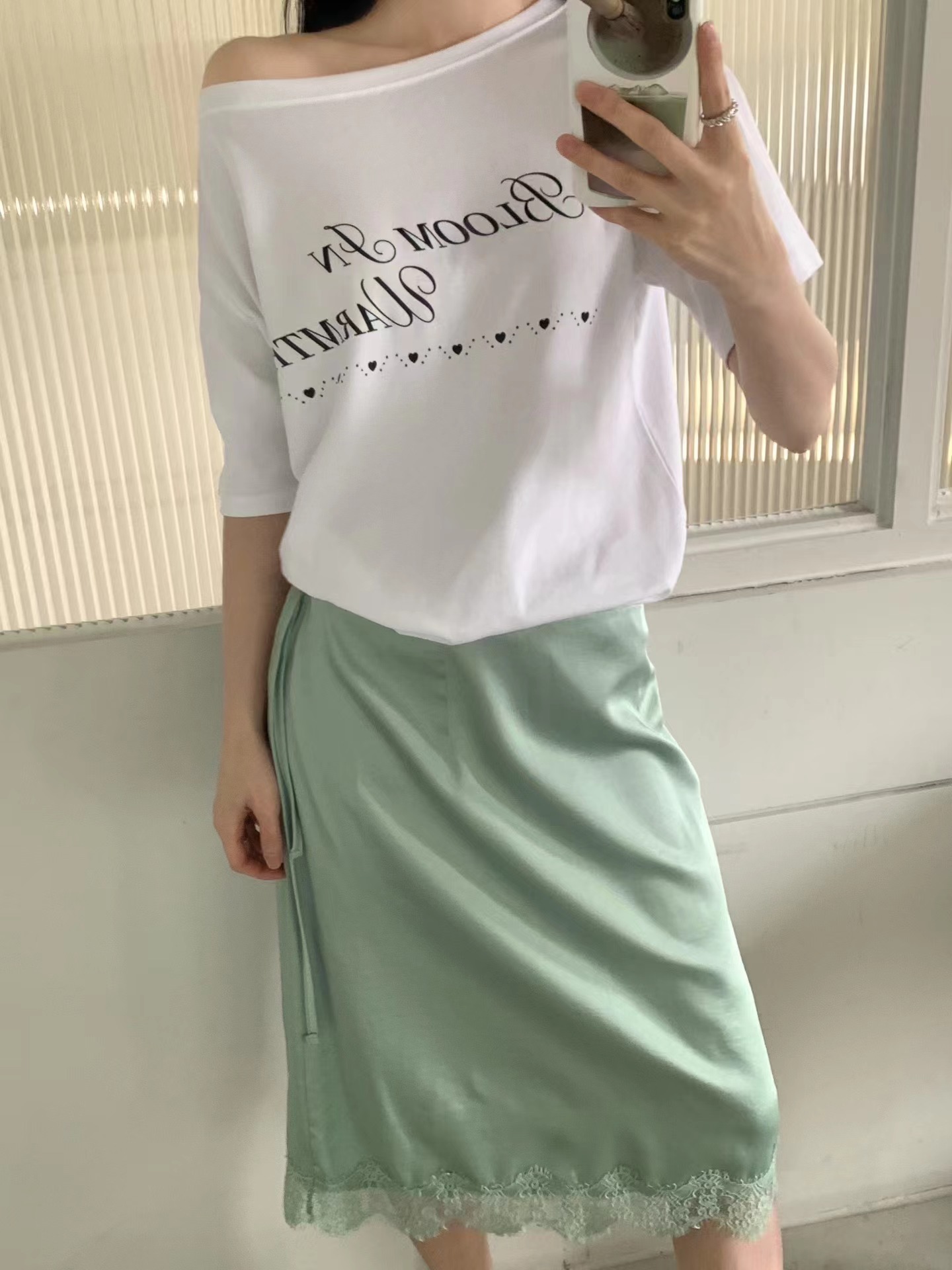 OUIR韓國代購女士新款人氣26春夏休閑職業時尚半身裙中短裙OUIR半身裙/中短裙