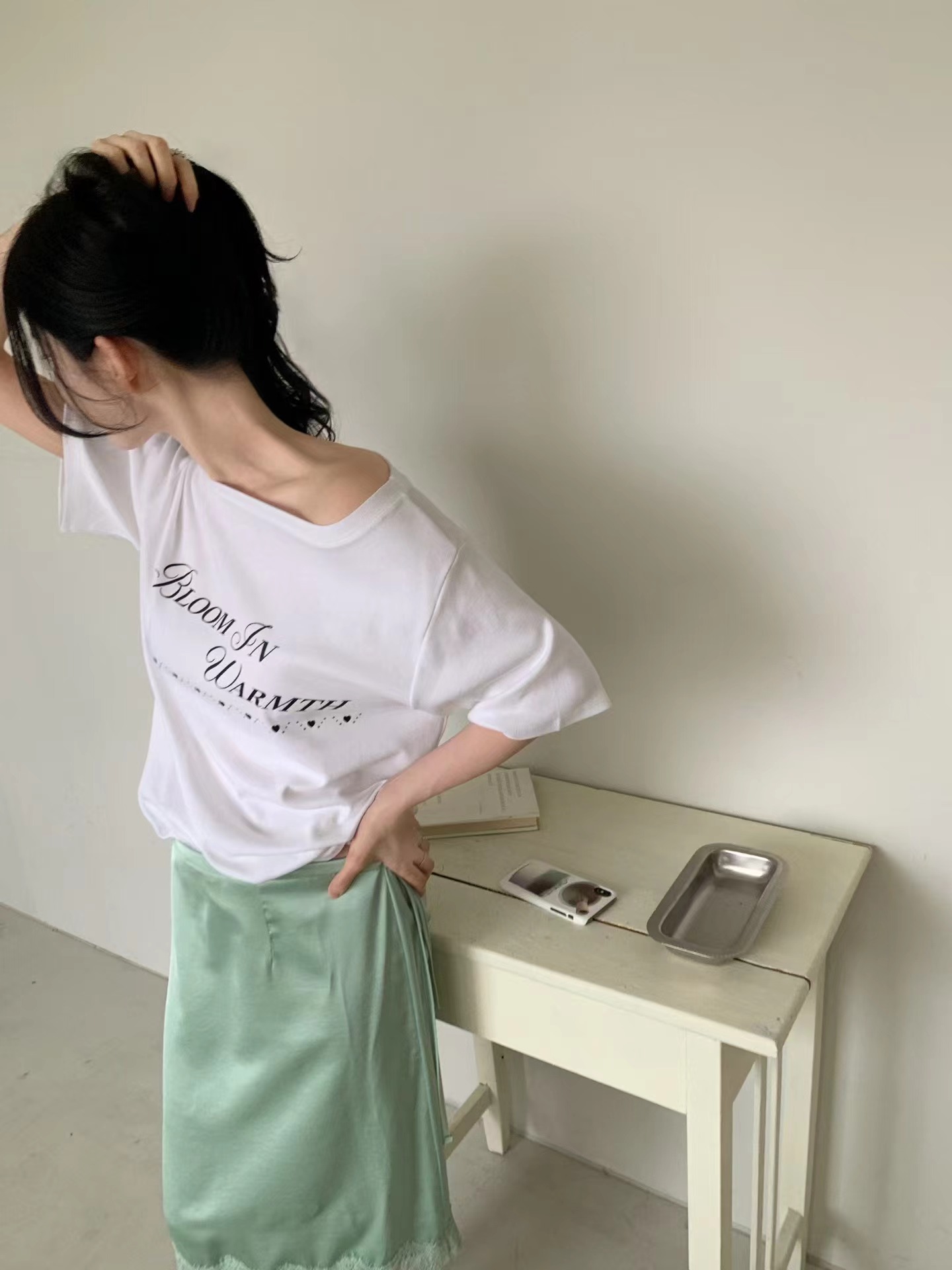 OUIR韓國代購女士新款人氣26春夏休閑職業時尚半身裙中短裙OUIR半身裙/中短裙