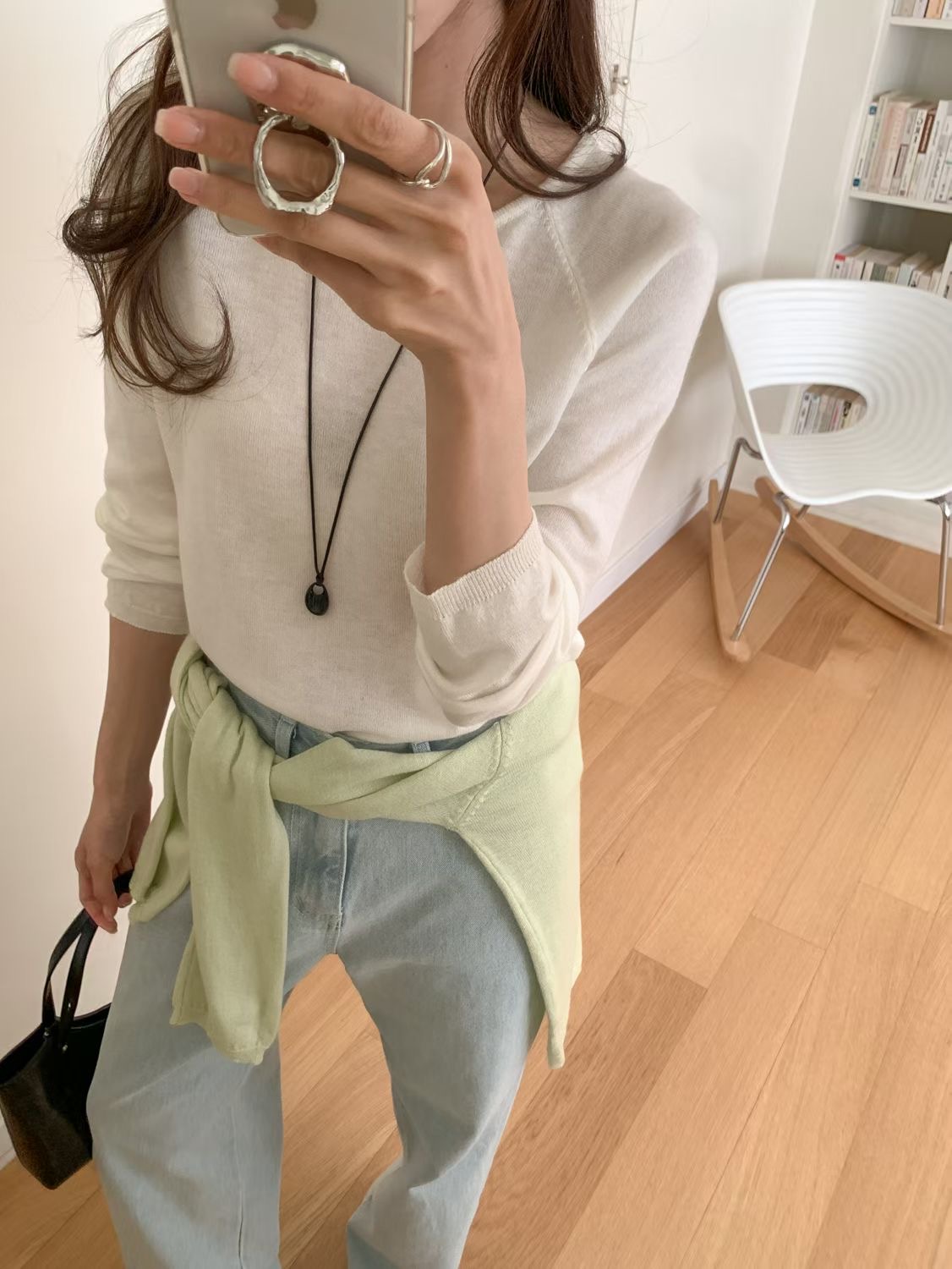 SUNDAY/FF東大門代購女裝新品休閑人氣職業26春夏針織衫SUNDAY/FF針織衫