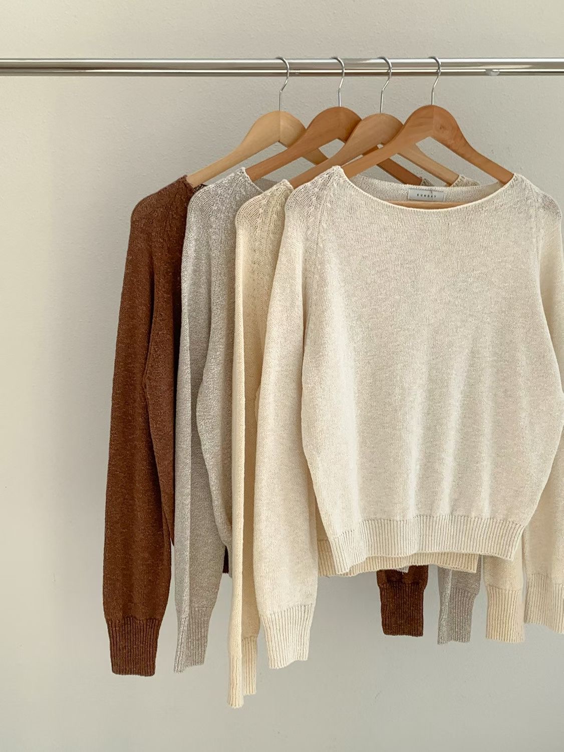 SUNDAY/FF韓國直郵女裝新款時尚熱賣職業推薦真品針織衫SUNDAY/FF針織衫圖色3左三色