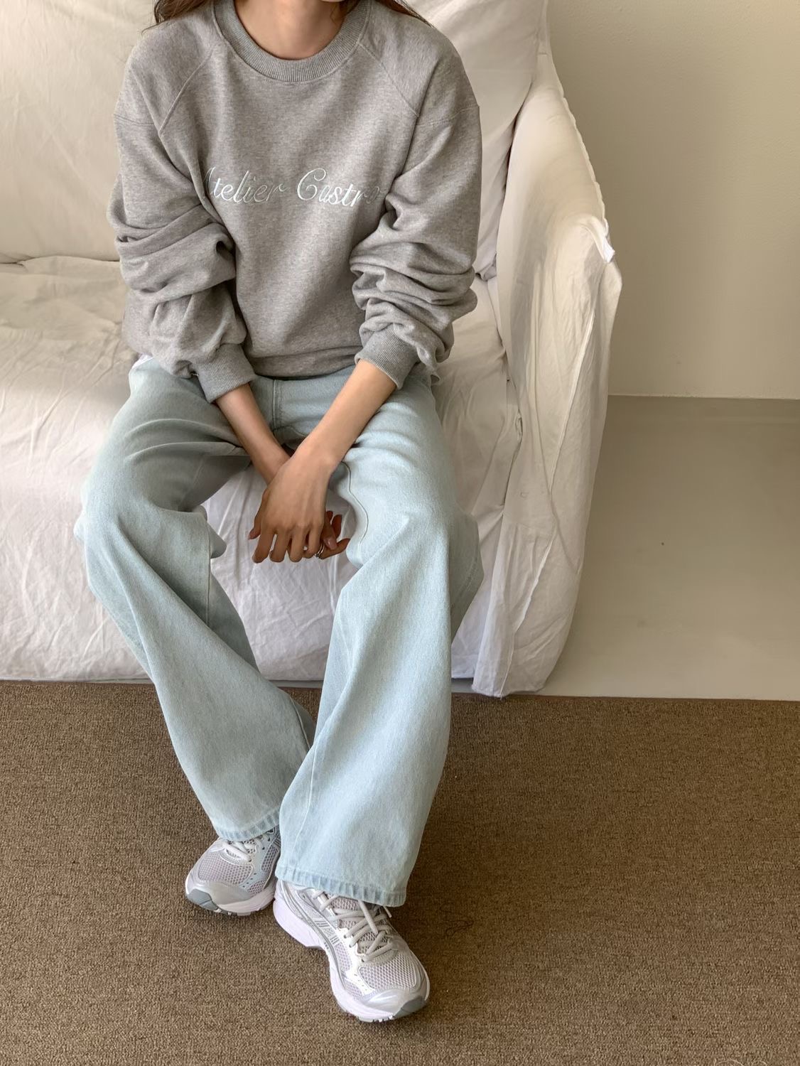 SUNDAY/FF東大門代購女裝新品熱賣時尚職業休閑真品衛衣SUNDAY/FF衛衣