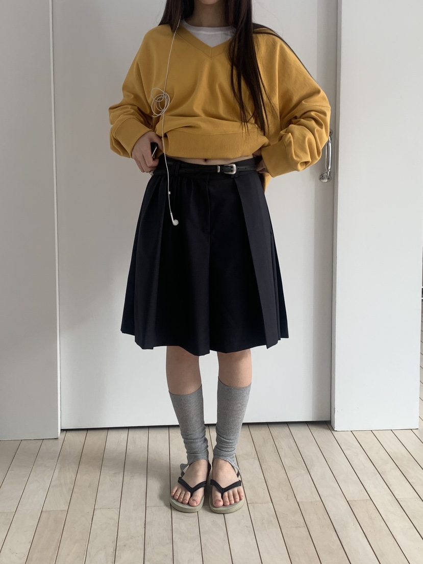 LOGARDEN韓國直郵實拍女裝新品熱賣26春夏時尚裙褲不含腰帶LO GARDEN裙褲