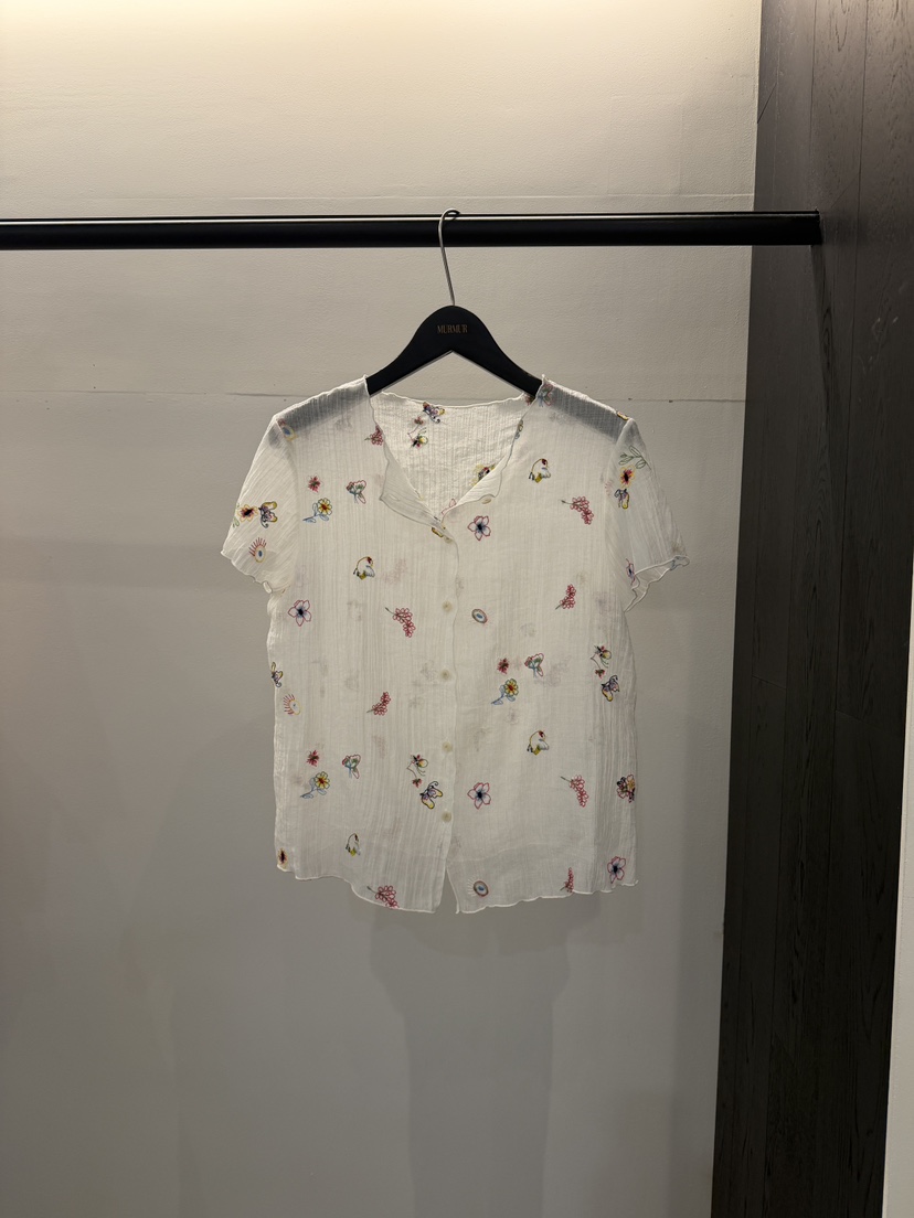 MURMUR韓國直郵實拍女士新品人氣推薦時尚熱賣襯衫蕾絲衫MURMUR襯衫/蕾絲衫圖色1