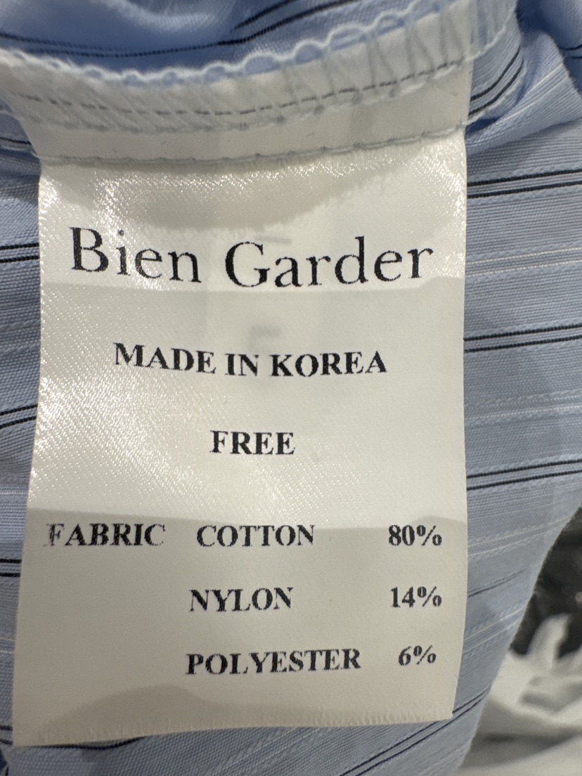 BIEN GARDER韓國東大門代購女裝新款時尚熱賣26春夏長裙BIEN GARDER長裙