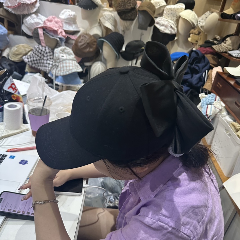 YOLO-P韓國東大門直郵女士新品26春夏休閑熱賣推薦職業帽子YOLO-P帽子圖色2