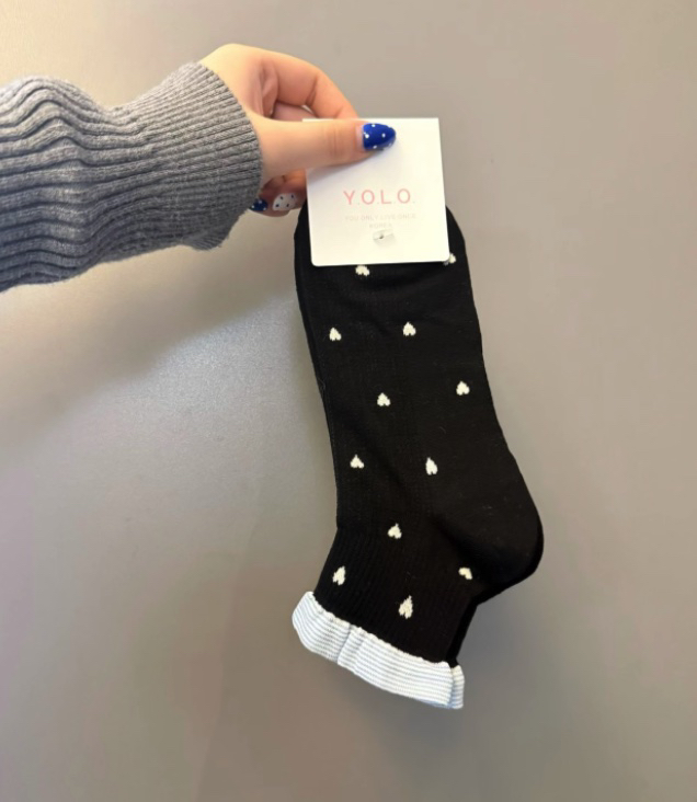 YOLO-P韓國直郵實拍女士新款26春夏人氣推薦熱賣職業襪子YOLO-P襪子圖色2