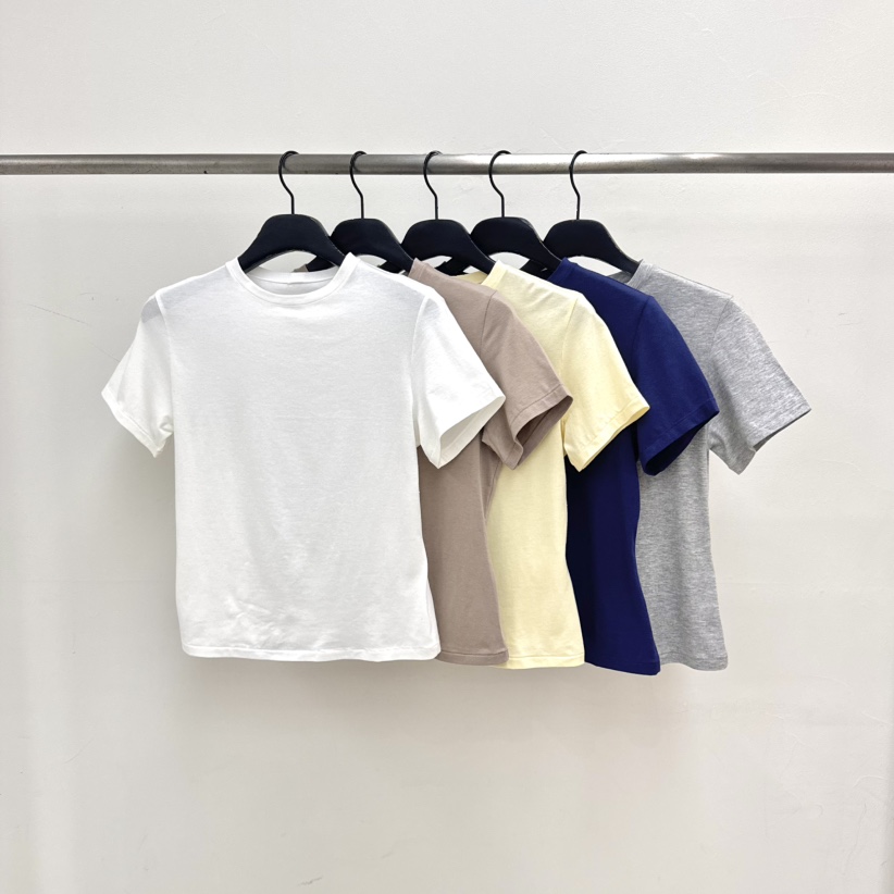 RIVER韓國東大門代購女裝新品26春夏人氣熱賣職業時尚T恤WATER/RIVERT恤