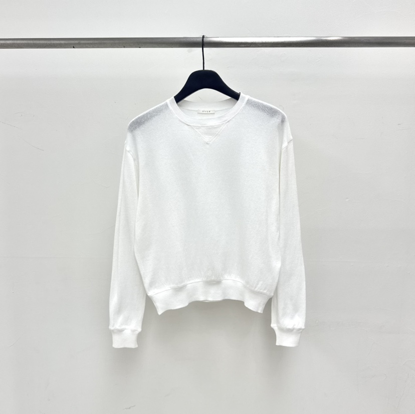 RIVER韓國東大門直郵女士新款推薦職業休閑時尚26春夏衛衣WATER/RIVER衛衣圖色2