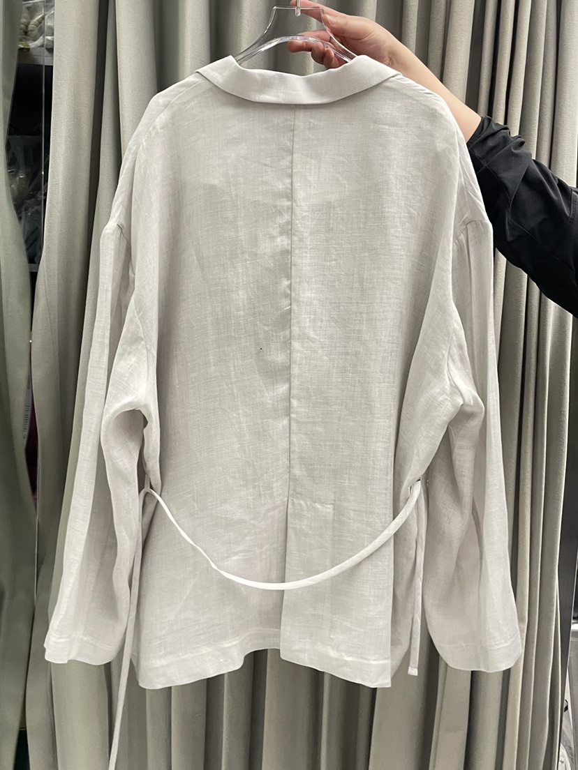 UOOV韓國直郵實拍女裝新品休閑熱賣26春夏推薦夾克含腰帶UOOV夾克