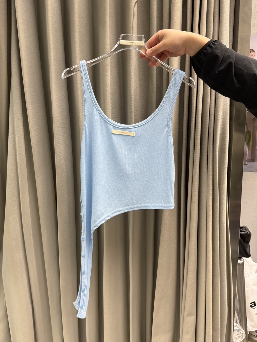 UOOV韓國直郵實拍女士新款人氣休閑推薦時尚職業吊帶背心UOOV吊帶/背心圖色4