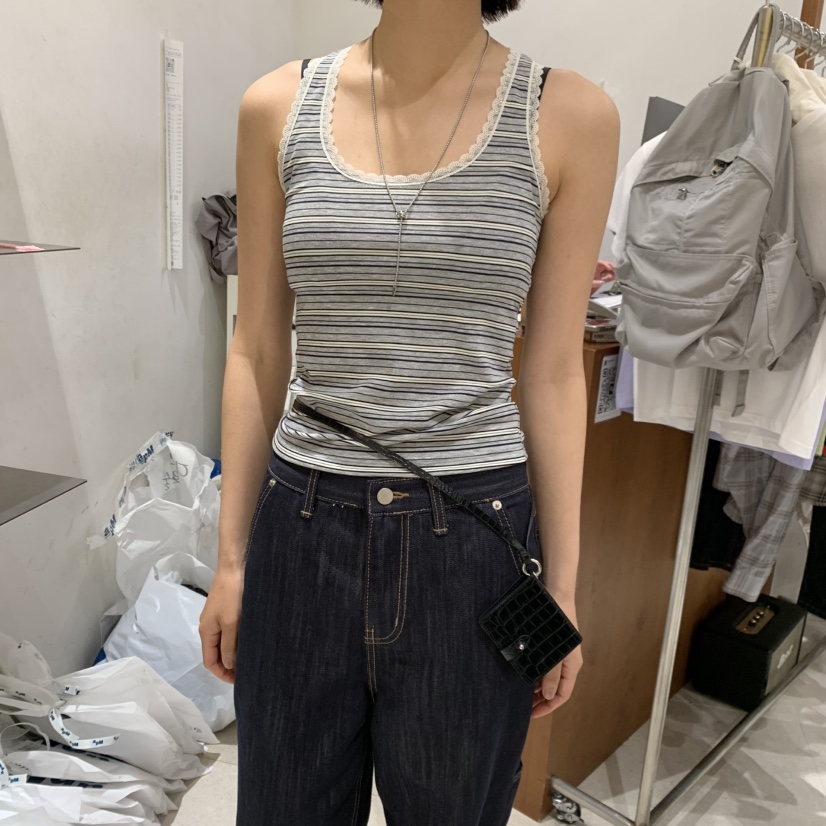 TEMPTING韓國代購女裝新款時尚熱賣推薦人氣26春夏吊帶背心TEMPTING吊帶/背心圖色1