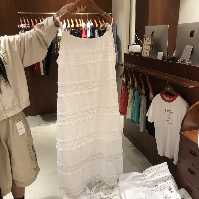 HEBON韓國直郵女士新品26春夏熱賣時尚職業人氣推薦連衣裙HEBON連衣裙