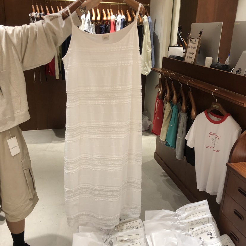 HEBON韓國直郵女士新品26春夏熱賣時尚職業人氣推薦連衣裙HEBON連衣裙圖色1