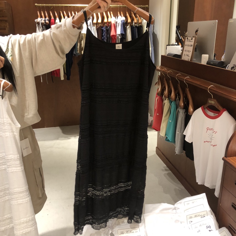 HEBON韓國直郵女士新品26春夏熱賣時尚職業人氣推薦連衣裙HEBON連衣裙圖色2