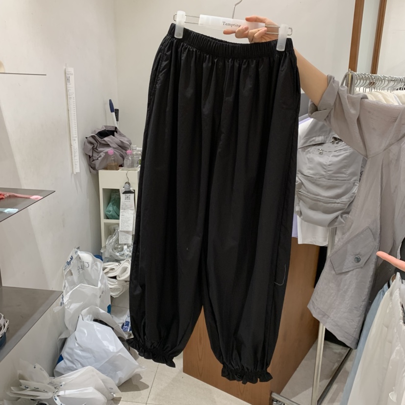 TEMPTING韓國直郵女裝新款26春夏人氣時尚休閑推薦休閑褲棉TEMPTING休閑褲圖色2