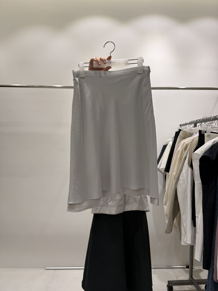 WOOD SAGE韓國直郵實拍女士新款26春夏推薦半身裙中短裙WOOD SAGE半身裙/中短裙圖色1