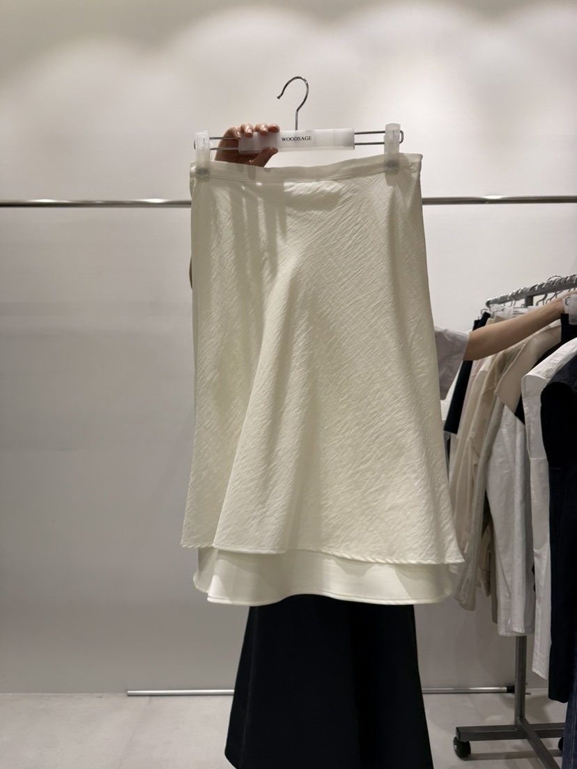 WOOD SAGE韓國直郵實拍女士新款26春夏推薦半身裙中短裙WOOD SAGE半身裙/中短裙圖色2