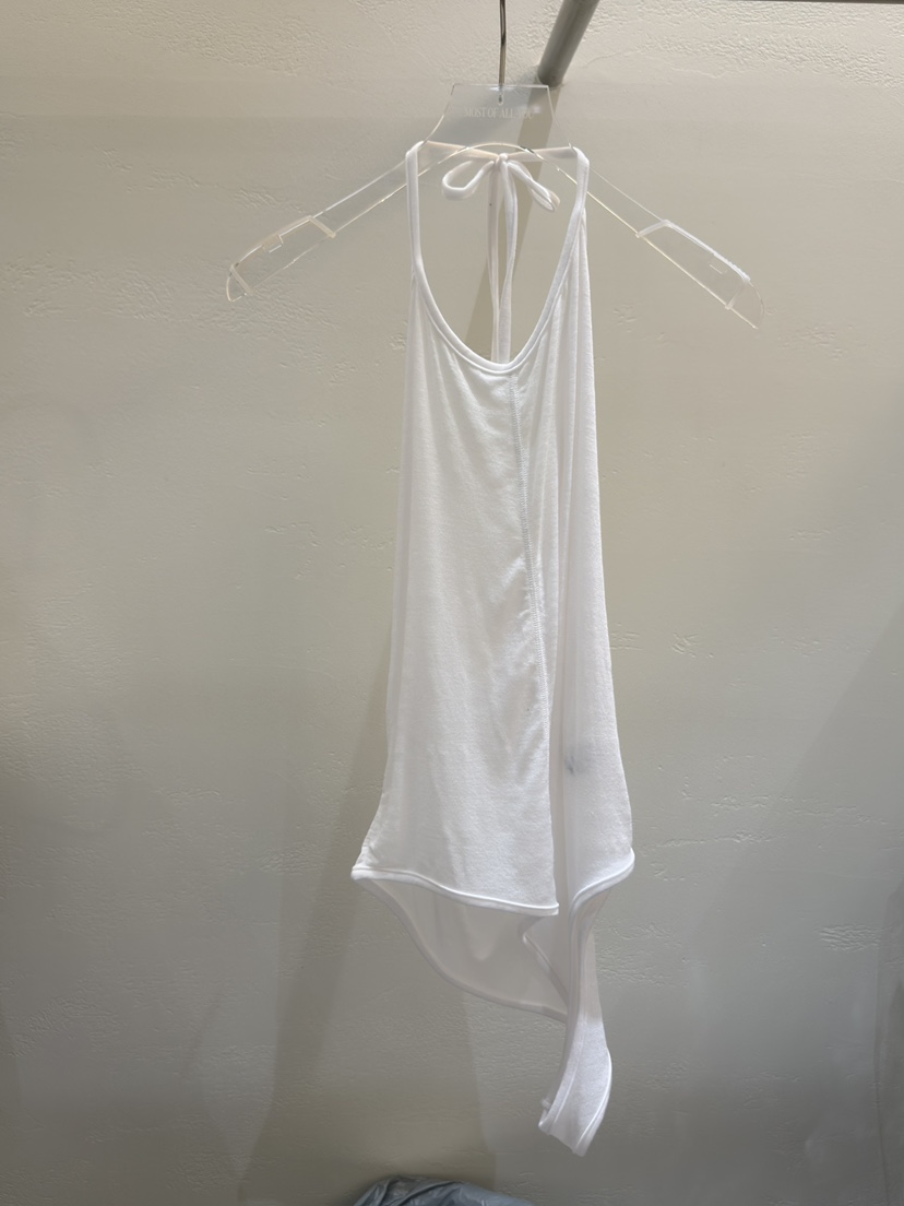 MOST OF ALL U韓國代購女裝新品職業熱賣吊帶背心不對稱MOST OF ALL U吊帶/背心圖色2