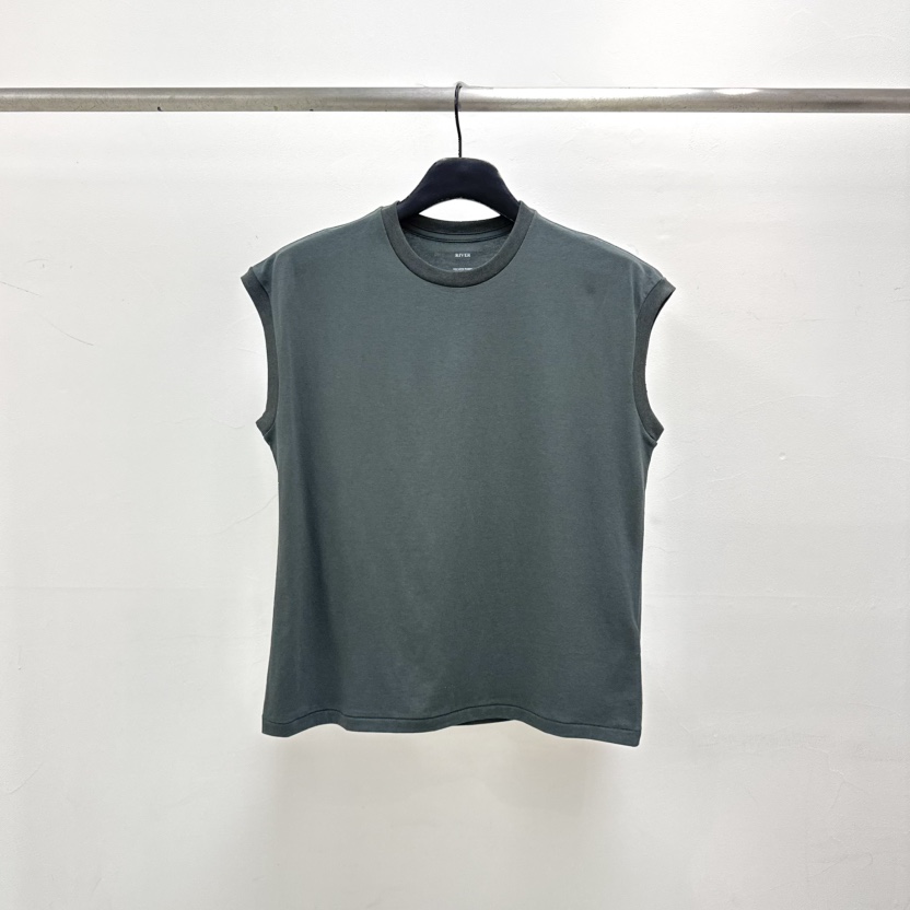 RIVER韓國東大門代購女裝新品休閑時尚職業推薦吊帶背心海軍WATER/RIVER吊帶/背心圖色4