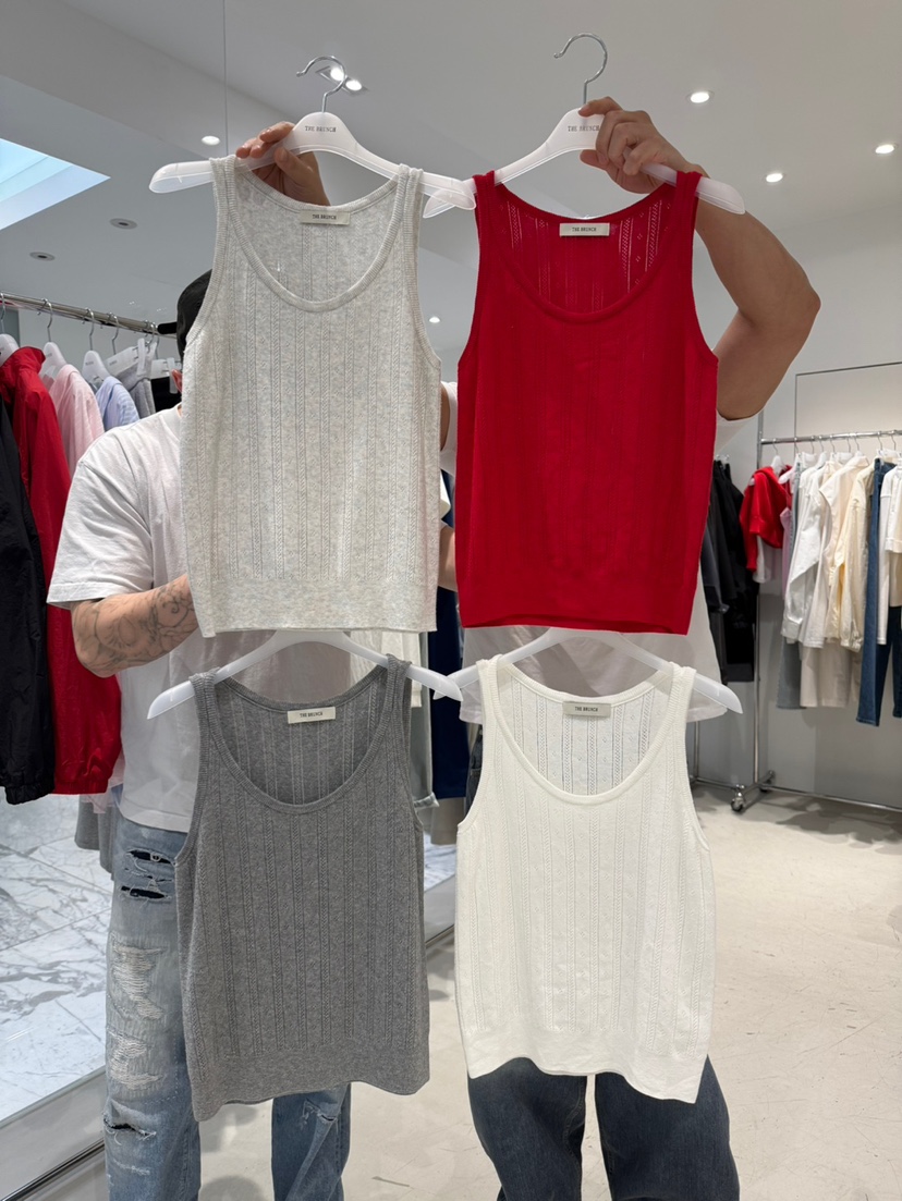 THE BRUNCH韓國代購女士新款人氣休閑推薦時尚職業吊帶背心THE BRUNCH吊帶/背心