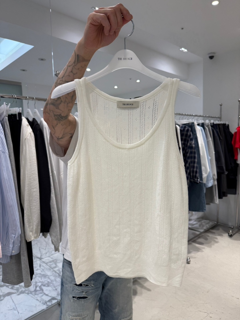 THE BRUNCH韓國代購女士新款人氣休閑推薦時尚職業吊帶背心THE BRUNCH吊帶/背心圖色1